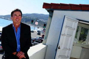 Robert Hayman at the 17575 PCH property. Rich Schmitt/Staff Photographer